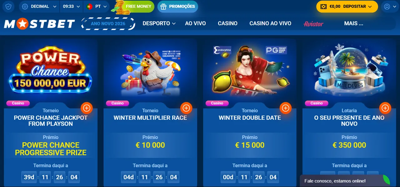 Apanhe os Seus 30 Giros Grátis (Mostbet 30 Free Spins)
